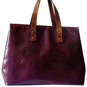 Reade patent leather tote Louis Vuitton Purple in Patent leather - 31559329